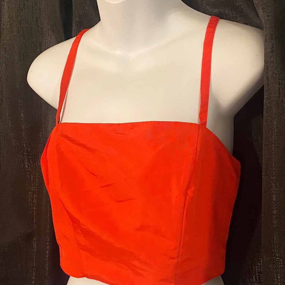 Old Navy Bright Red Camisole Top